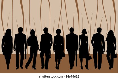 Illustration of people