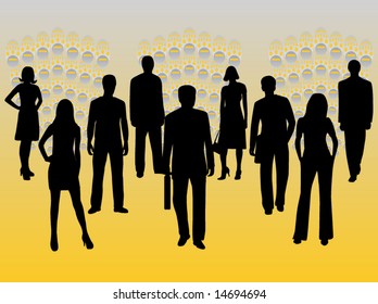 Illustration of people