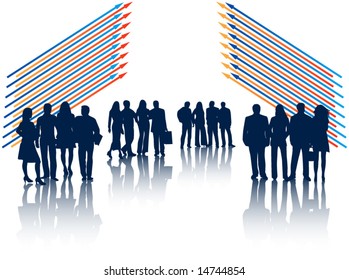 Illustration of people