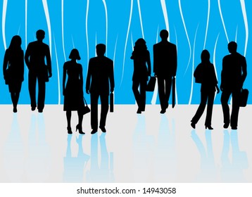 Illustration of people