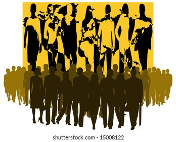 Illustration of people