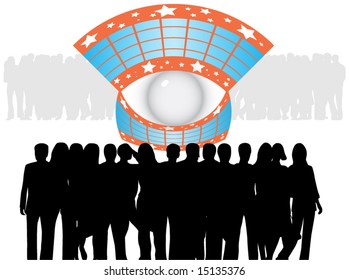 Illustration of people