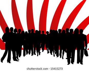 Illustration of people