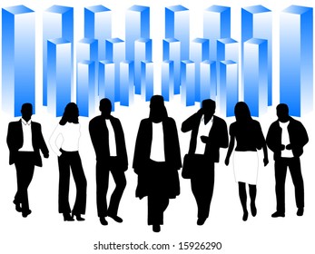 Illustration of people