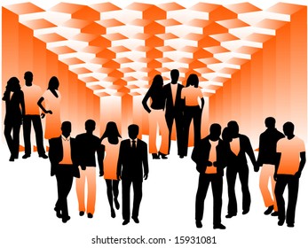 Illustration of people