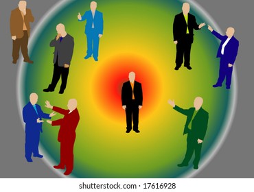 Illustration of people