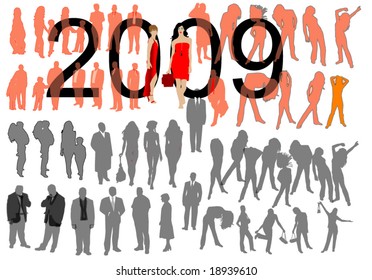 Illustration of people