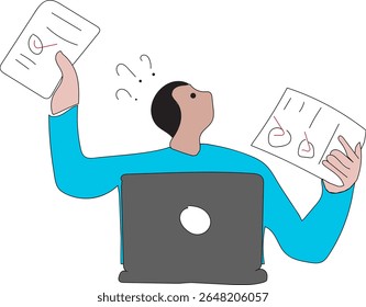 illustration of people chasing a deadline