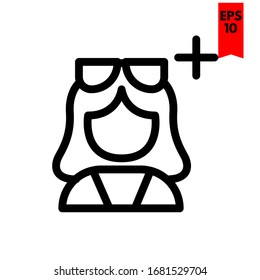 ilustración de icono plano de personas