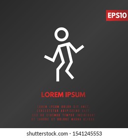 illustration of people flat logo