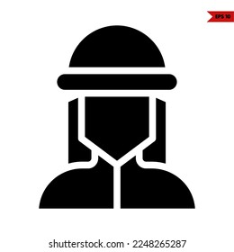 Illustration of People Glyph Icon