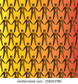 illustration of people icons - vector illustration