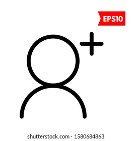 illustration of people plus icon