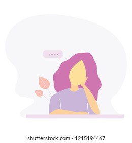 
illustration of people using smartphones, using gradient vector techniques