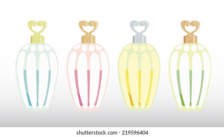 It is an illustration of Perfume