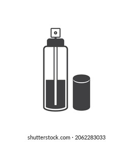 illustration of perfume bottle, vector art.