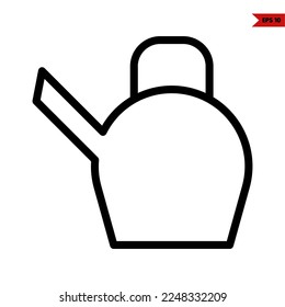 Illustration of Perfume Line Icon