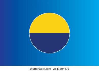 Illustration of Perlis State Flag- Perlis, A state of Malaysia in the northwestern coast of Peninsular Malaysia. As well as the northernmost in the country