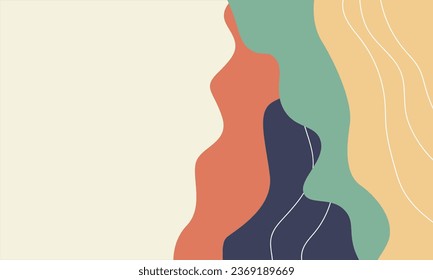 ilustración de un fondo de persona