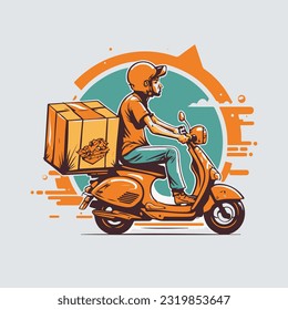 An illustration of a person riding a motorcycle refers to a dynamic and visually captivating graphic representation that depicts the exhilarating experience of motorcycling.