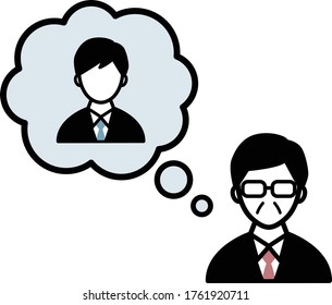 Illustration of personnel evaluation that can be used in business