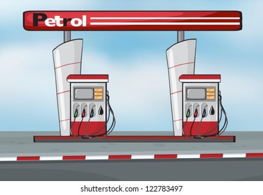 cartoon petrol wala