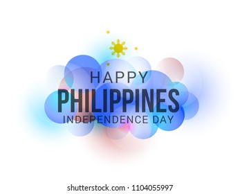 Illustration of Philippines Independence Day Background.