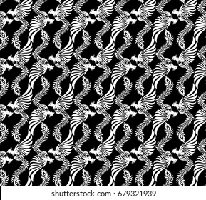 Illustration of the phoenix pattern
