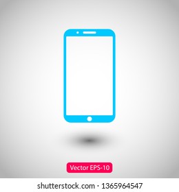 Illustration Phone Cell Icon. Smartphone icon