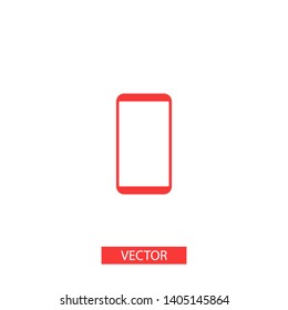 Illustration Phone Cell Icon. Smartphone icon