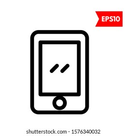 illustration of phone flat icon
