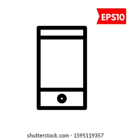 illustration of phone flat icon