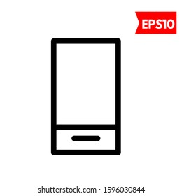 illustration of phone flat icon
