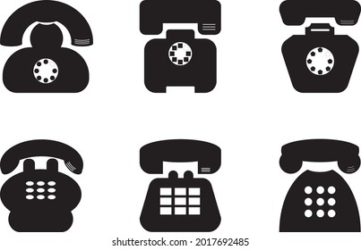 
ilustración de un icono de teléfono adecuado para su uso en aplicaciones o en la web