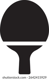 An illustration of a ping pong paddle