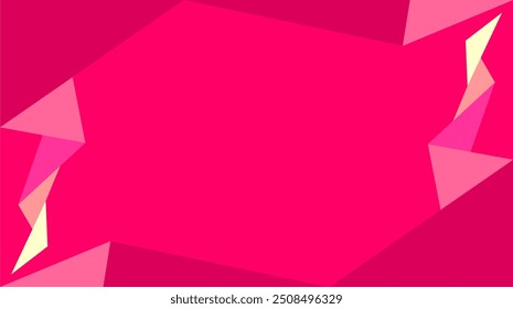 illustration of pink background theme made by coreldraw