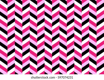 Illustration of pink and black background concept