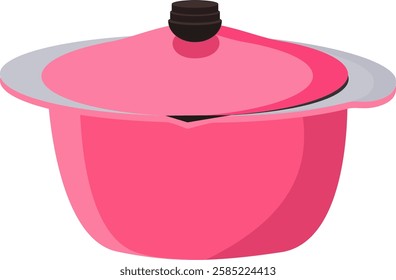 an illustration of pink pan