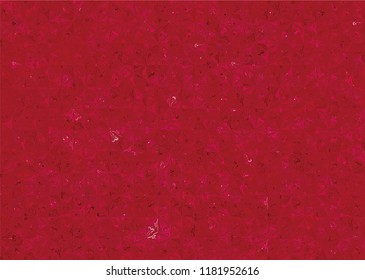 Illustration with pink red and black ornament on a black background