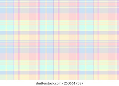 Illustration plaid check vector, room background texture tartan. Thanksgiving textile fabric seamless pattern in light and white colors palette.