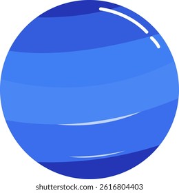 Illustration of the planet Neptune