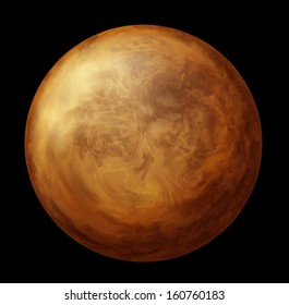 Illustration Of Planet Venus