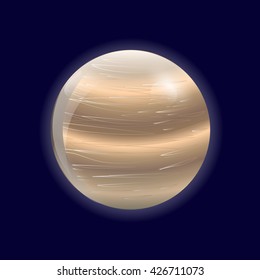 Illustration of planet Venus