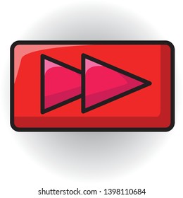 illustration of play fast icon