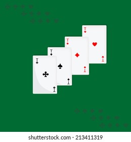 illustration of playing cards