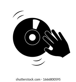 illustration of playing music. Vector illustration of playing music