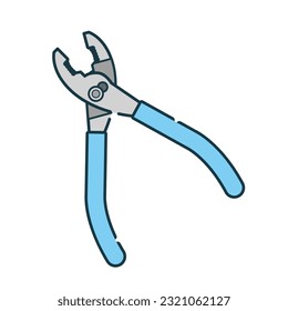 It is an illustration of the pliers.