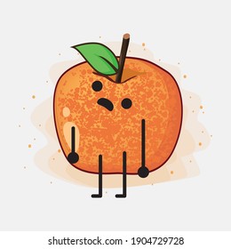 An illustration of Pluot Fruit Vector Character