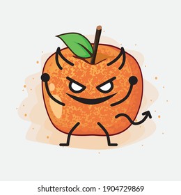 Ilustración del carácter vector de frutos de Plutón
