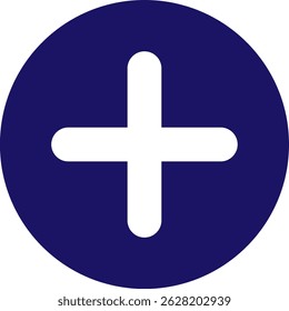 An illustration of a plus icon (add mark).